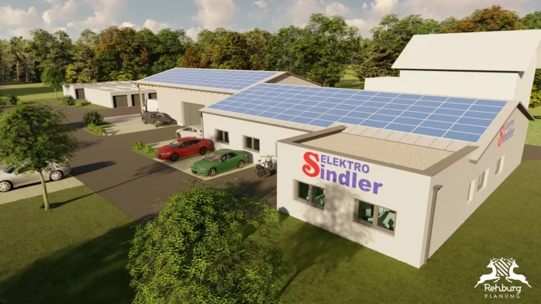Elektro Sindler neues Betriebsgebäude Büro